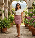 Falda LIVERPOOL Rosada
