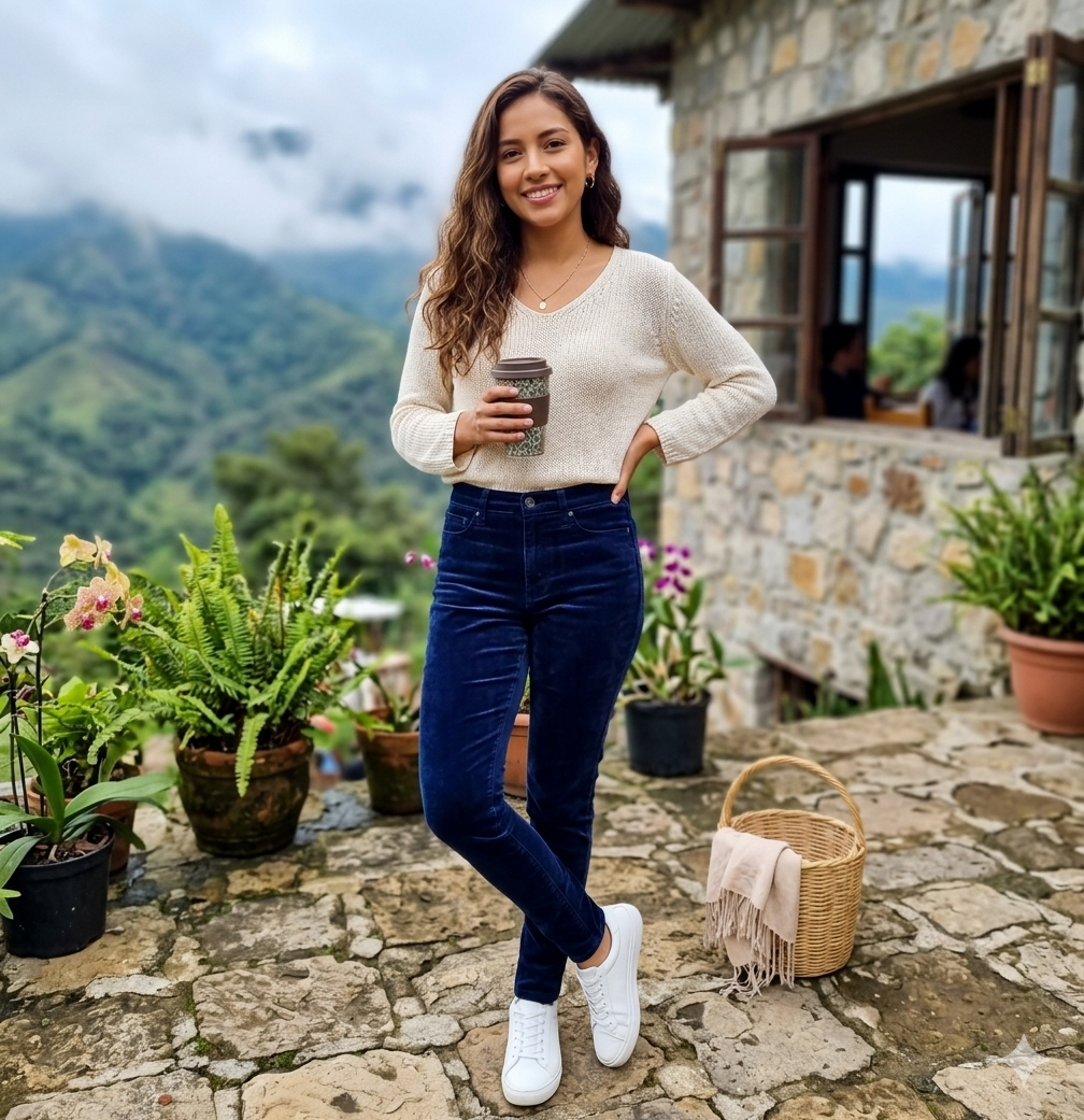 Jeans GAP DENIM Azul aterciopelado