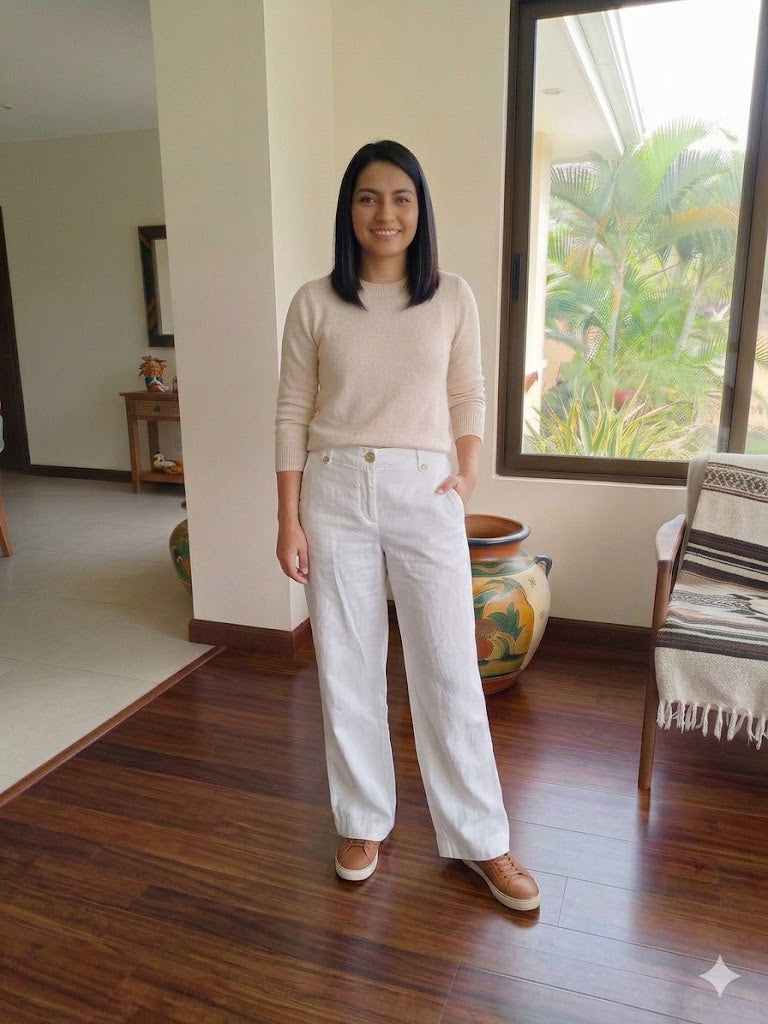 Pantalon LOFT Blanco