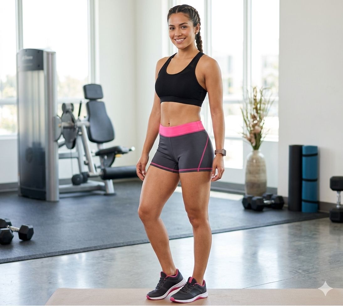 Shorts INRENSITY Grisrosado