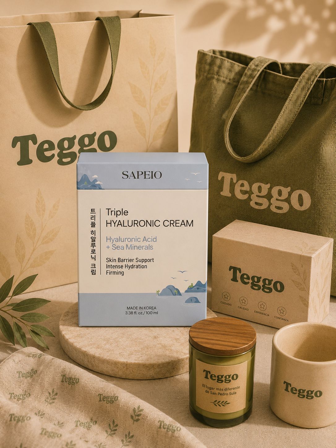 Crema Facial Hidratante SAPEIO Triple Hyaluronic – 100 ml